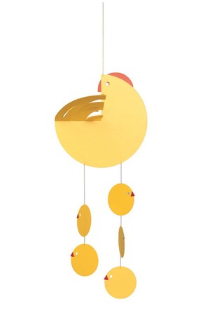 엄마 닭 - Chick-Hen yellow