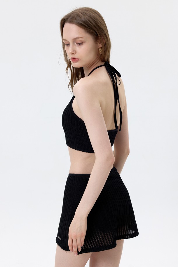 REPERE - 스윔웨어 - AUDREY : 오드리 홀터넥 비키니 (3color)