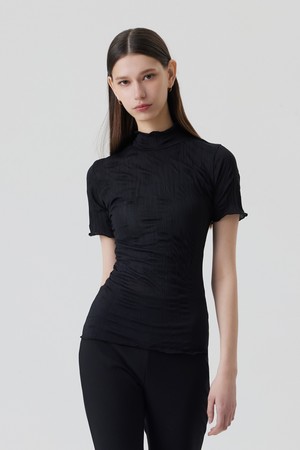 LOSIER : 로지에 시스루 숏슬리브 (3color)