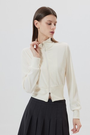 PSYCHE : 푸시케 플리츠 트랙 탑 (3color)