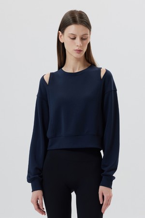 IBERIS : 이베리스 슬릿 스웻셔츠 (3color)