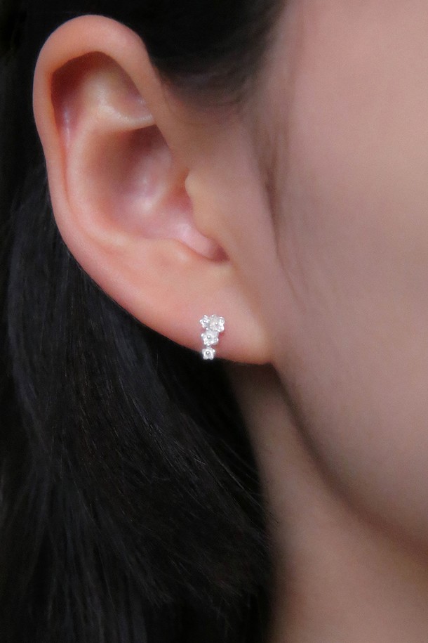 Baked Alaska - 귀걸이 - Mini Flower Bouquet Earrings