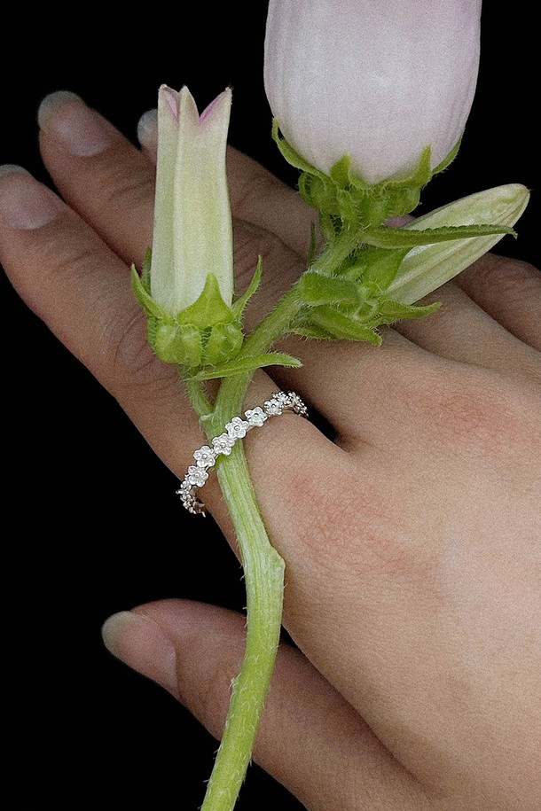 Baked Alaska - 반지 - Mini Flower Bouquet Ring 03