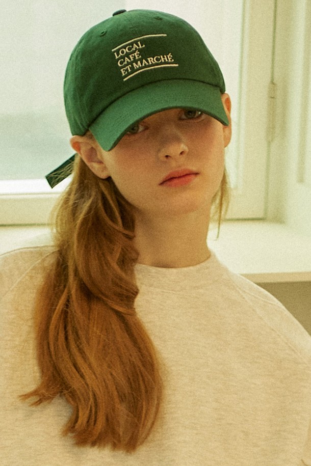 NONLOCAL - 모자 - Cafe Ball Cap 2 Color