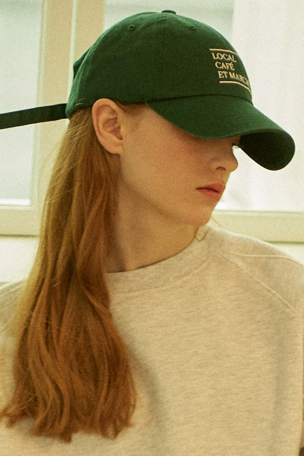 NONLOCAL - 모자 - Cafe Ball Cap 2 Color