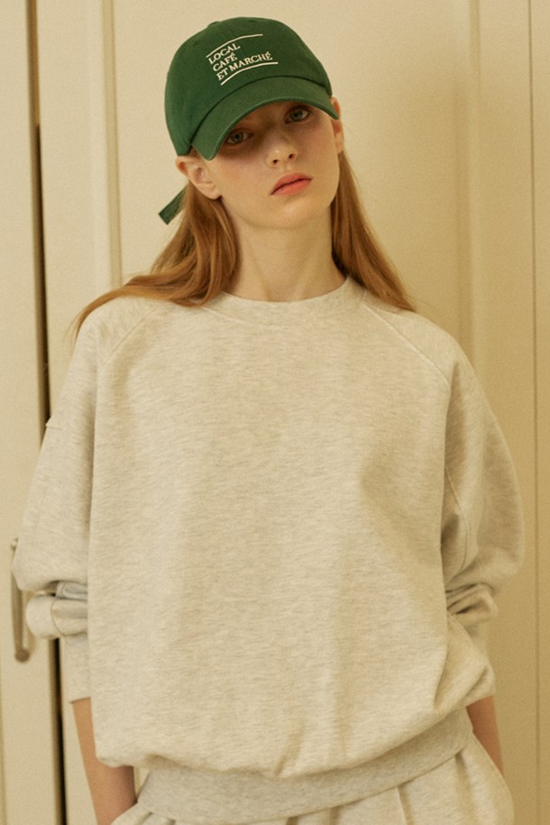 NONLOCAL - 긴소매 티셔츠 - UNISEX Rib Block Over-fit Sweatshirt 5 Color