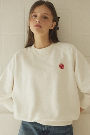 Rose Wappen Sweatshirt - Off White