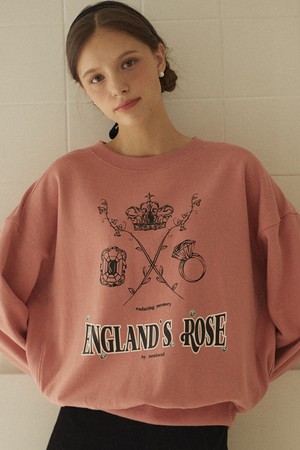 Tiara Jewels Vivid Sweatshirt - Pink