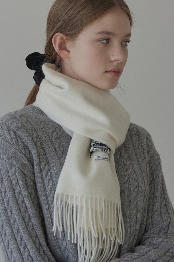 NONLOCAL - 기타 - Daily Wool Muffler - Ivory