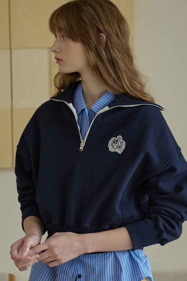 NONLOCAL - 스웻셔츠 - N Logo Sweatshirt - Navy