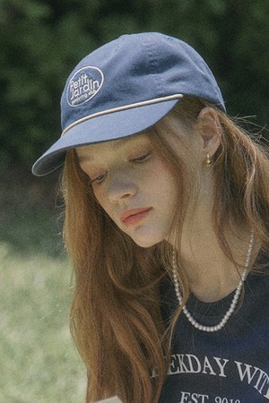 Petit Jardin Ball Cap - Navy