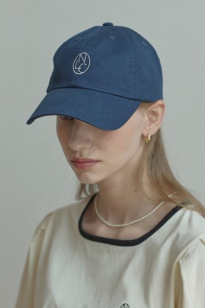 Emblem Logo Ball Cap - Navy