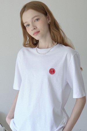 Rose Wappen T-shirt - White