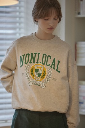 NLC Univ Sweatshirt - Oatmeal