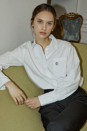 Symbol Logo Classic Shirt - White