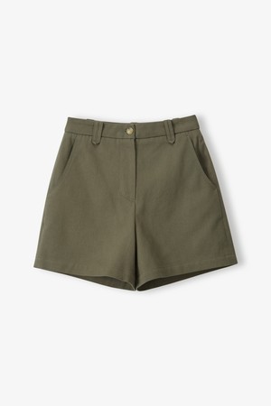 Martin Cotton Shorts - Khaki