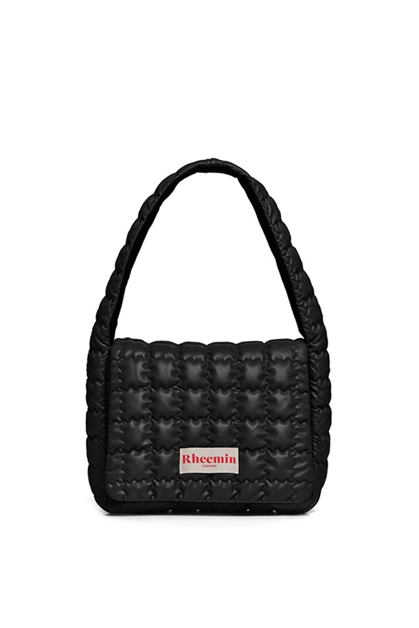 RHEEMIN - 여성 가방 - BISCUIT FLAP BIG NUGGET  - BLACK