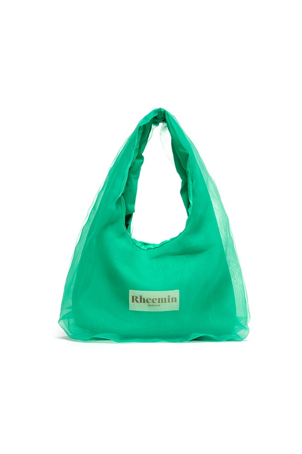 RHEEMIN - 숄더백 - SHEER BAG - GREEN