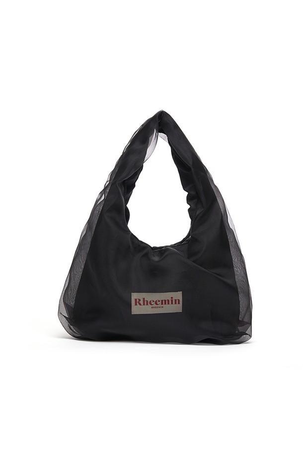 RHEEMIN - 숄더백 - SHEER BAG - BLACK