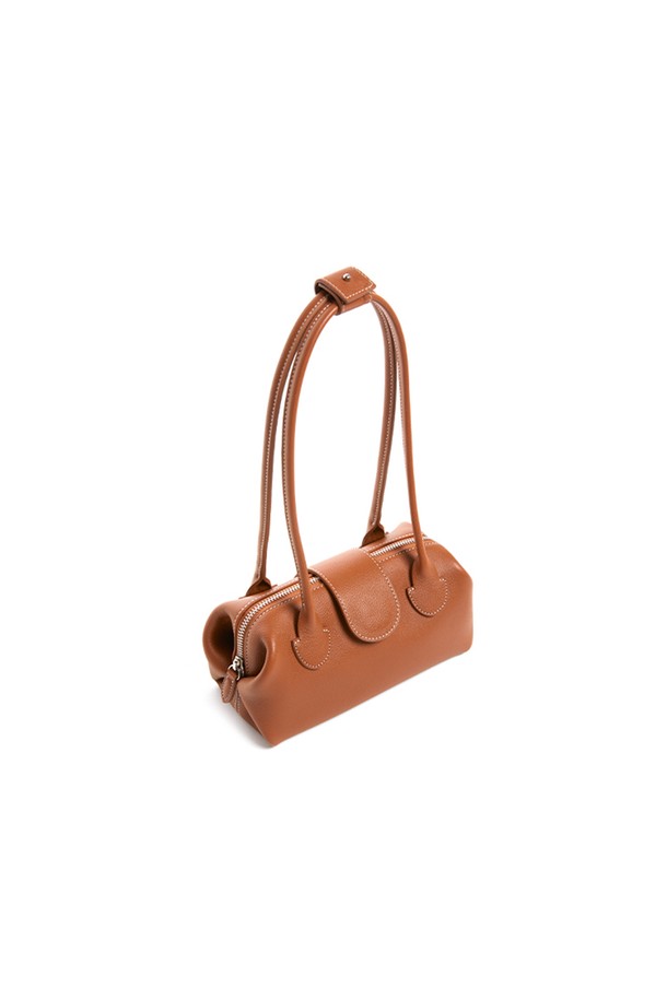 RHEEMIN - 숄더백 - DUBU leather SHOULDER TOTE, S - CAMEL