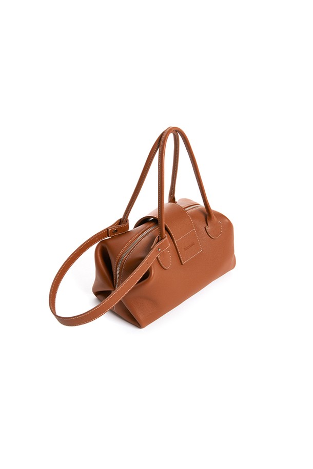 RHEEMIN - 토트백 - DUBU leather TOTE, M - CAMEL