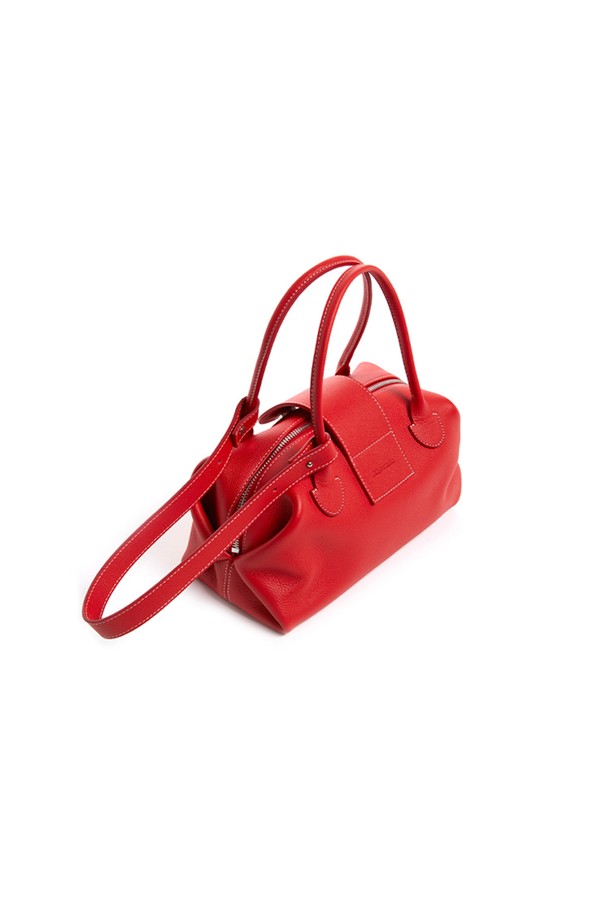 RHEEMIN - 토트백 - DUBU leather TOTE, M - RED