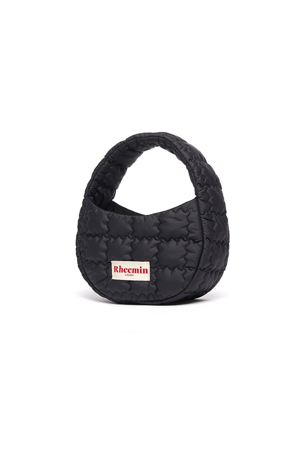 RHEEMIN - 숄더백 - BISCUIT ROUND MINI NUGGET - BLACK