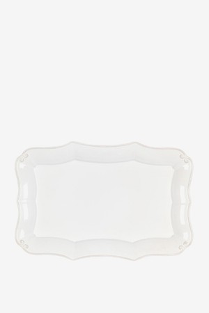 [Costa Nova] 바로코 화이트 41cm 직사각서빙접시