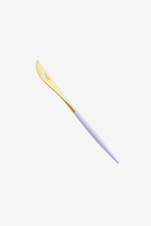 [큐티폴] 고아 디너나이프(라일락&골드)