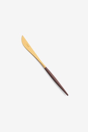 [큐티폴] 고아 디너나이프(브라운&골드)