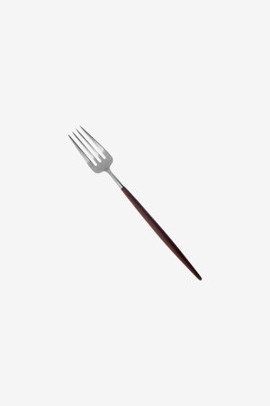 [큐티폴] 고아 디너포크(브라운&실버)