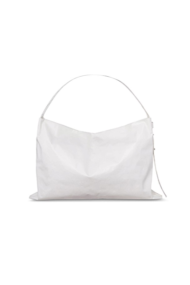 GREYYANG - 숄더백 - LARGE SHOULDER BAG (WHITE)