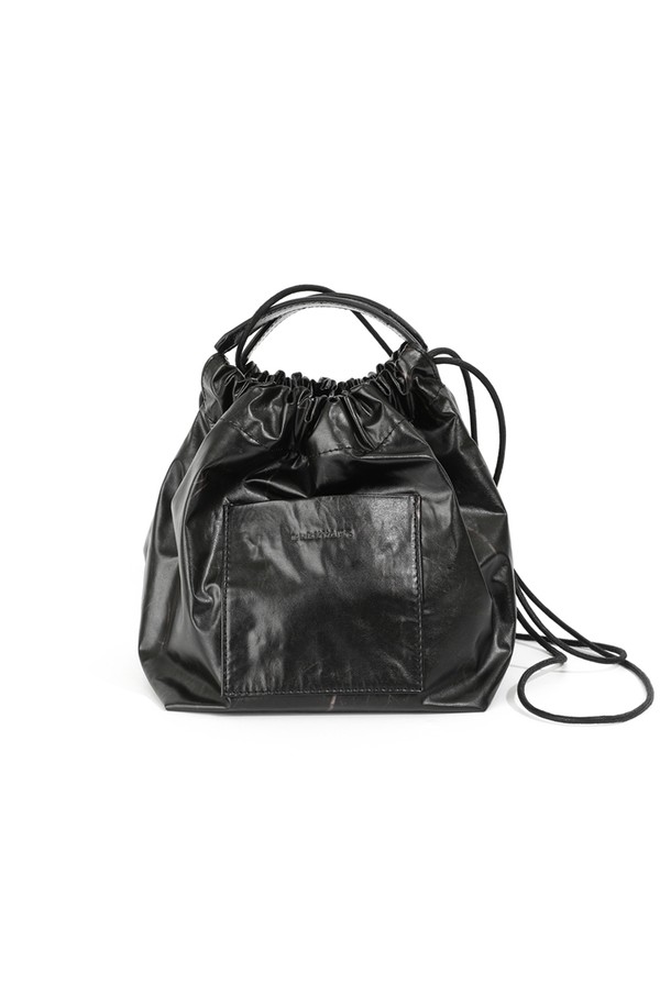 GREYYANG - 클러치/파우치 - STRING POUCH BAG (BLACK)