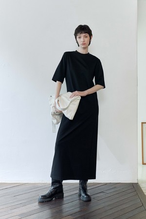 COMFY JERSEY LONG DRESS