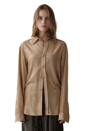 SOFT CORDUROY SHIRT (CAMEL)