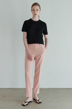 [23SS] SIGNATURE STRAIGHT SLACKS pink