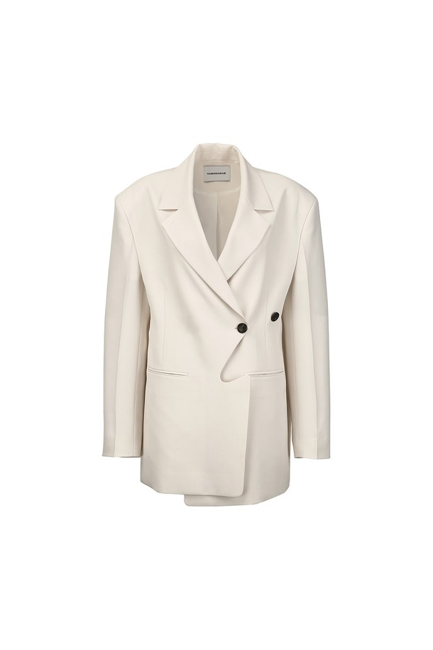 MAISON MARAIS - 자켓 / 점퍼 - [22SS] Aesthetic Double Blazer, Ivory