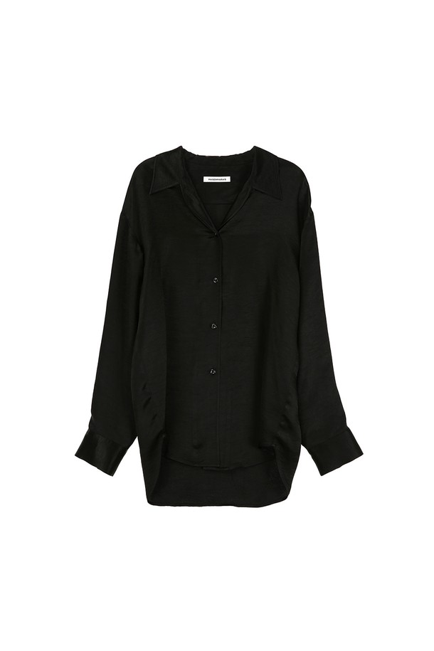 MAISON MARAIS - 셔츠 - [22SS] Re-Cycled Garcons Shirts, Black