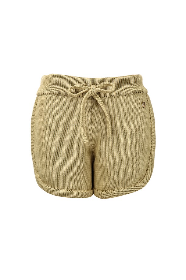 MAISON MARAIS - 쇼트팬츠 - [22SS] Lounge Knit Shorts, Olive