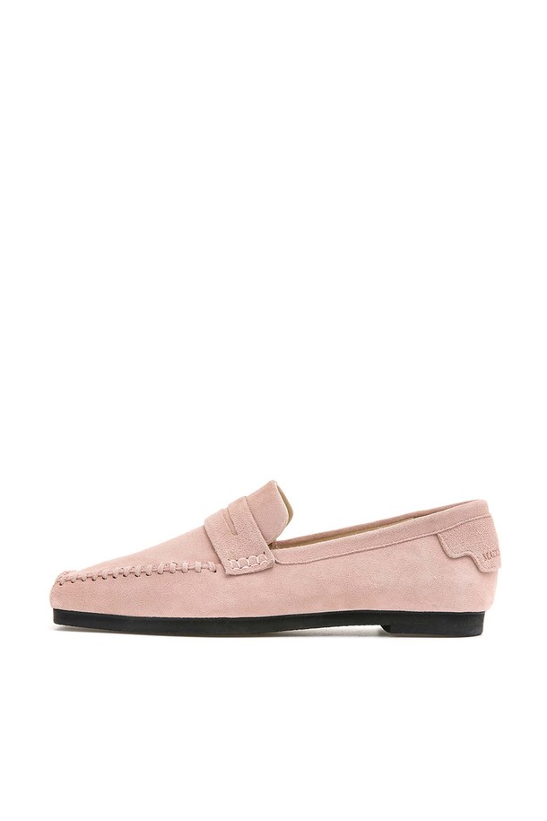 MAISON MARAIS - 로퍼 - [23SS] MM Suede Loafer, Dusty Pink