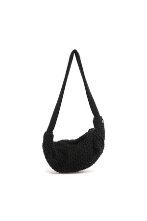 [23SS] Gypsy Knit Bag, Black