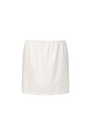 Simple Skirt, Ivory