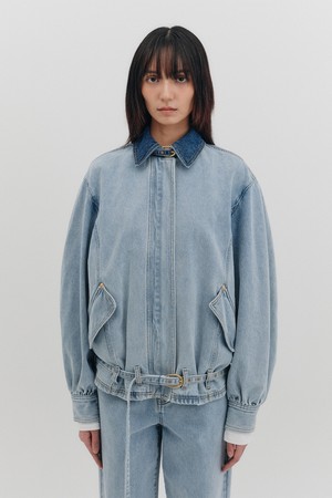 [D] 데님 봄버 자켓 - 2컬러_B for Binding