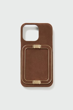 Phone Case Liney Caramel Nubuck