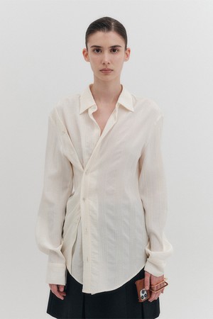 트랜스포머티브 셔츠 - 아이보리