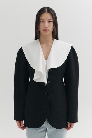 아워글래스 자켓 - 블랙