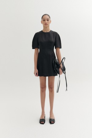 아워글래스 드레스 - 블랙