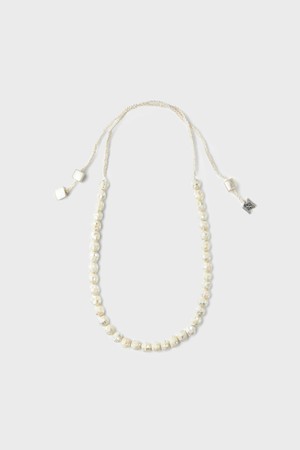 클래식 펄 넥클리스 - 아이보리