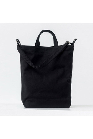 [BAGGU] 덕백 캔버스 토드백 Black