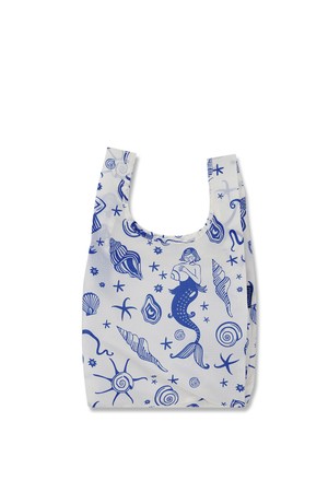 [바쿠백] 소형 베이비 에코백 장바구니  Mermaid